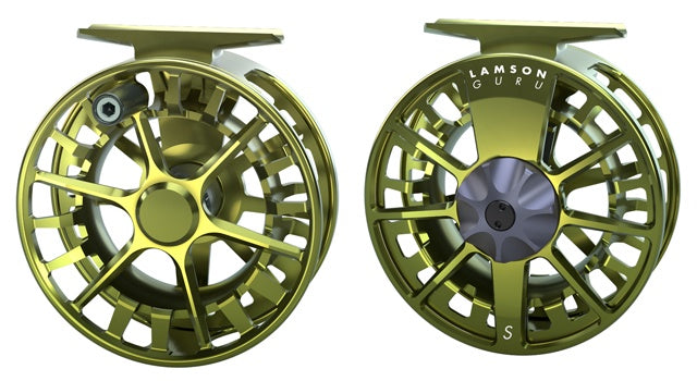 Lamson Guru S 3+ 3/4 Olive Reel – High Country Outfitters