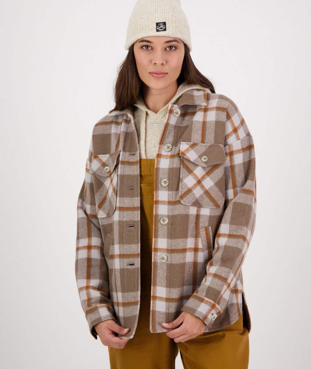 Swanndri anchorage Wool Shacket High Country Outfitters