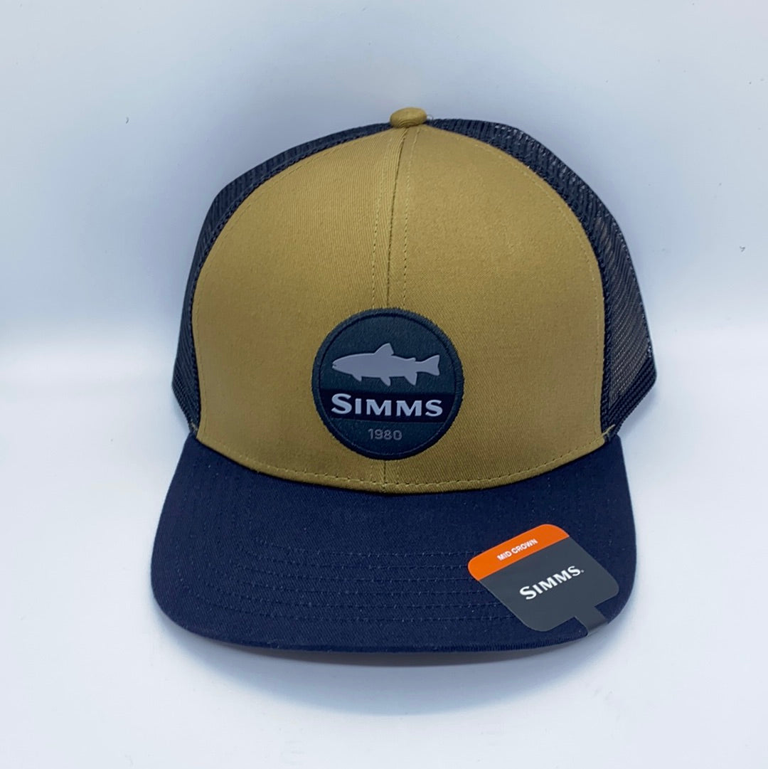 Simms Trout Patch Trucker Cap – High Country Outfitters